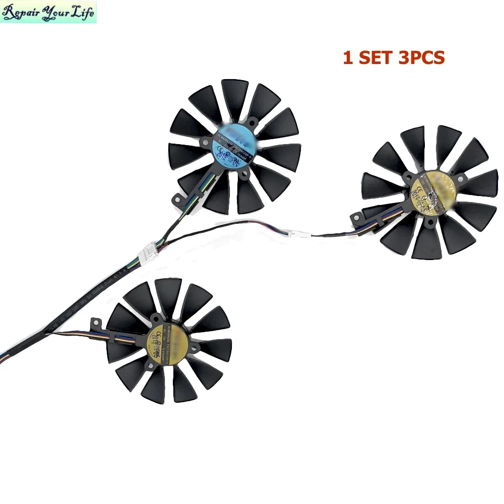 

87mm FDC10H12S9-C RTX2060 Graphics Video Card Fan ​for ASUS ROG STRIX RTX 2060 2070 2060S VGA Cooing Radiator FDC10U12S9-C New