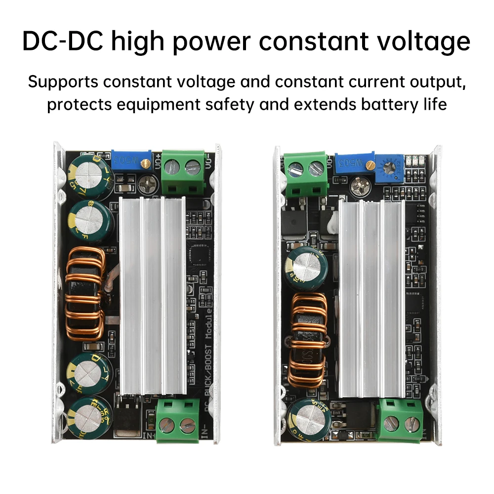 5-30V to 2-30V/6-30V to 3-30V 8A 120W Automatic Buck-Boost Module Constant Voltage Constant Current Step Up Board