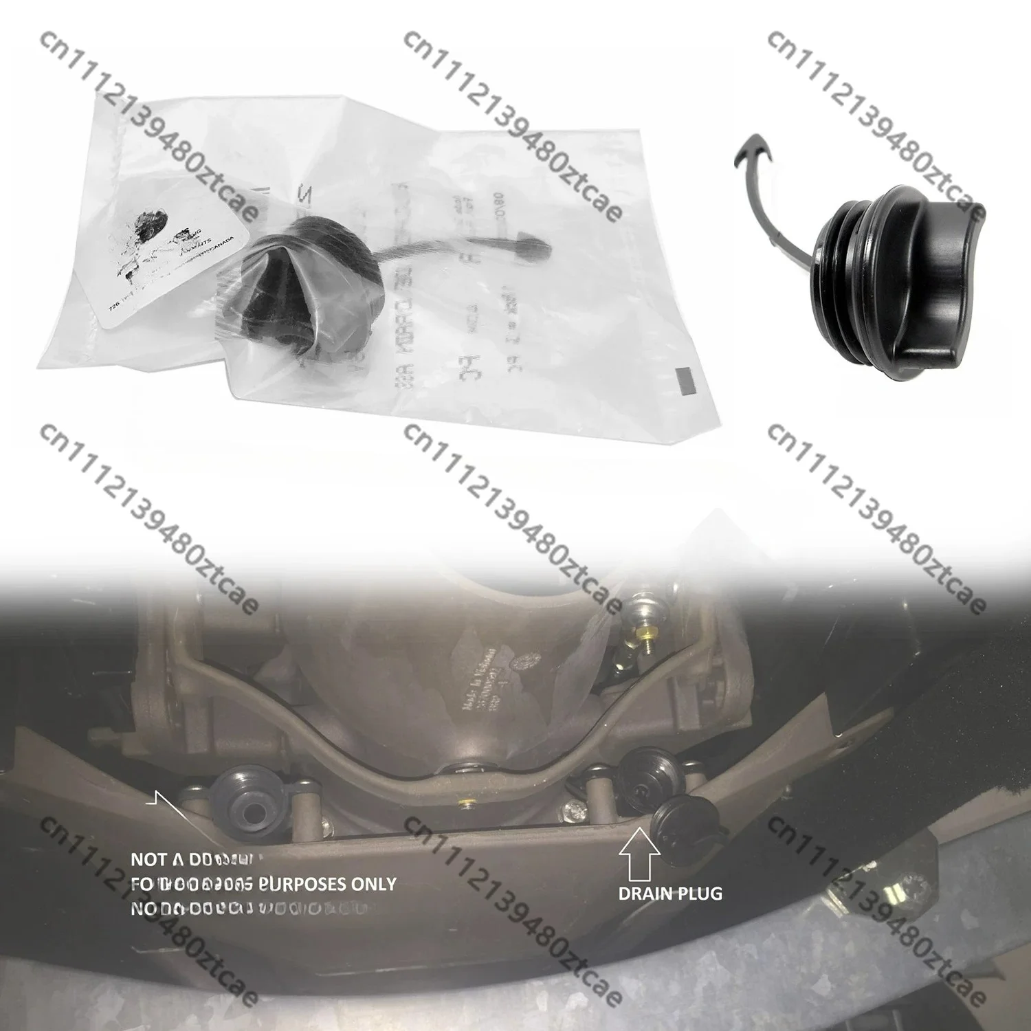 Aluminum Drain Plug Water Block Cleaning Connector 90-300HP Watercraft Drainage Pipe Fitting Accessories