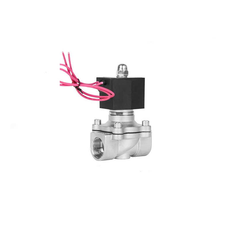 

3/4" Normally Closed Stainless Steel Solenoid Valve DN20 Waterproof Solenoid Valve 24V 12V 220V 110V