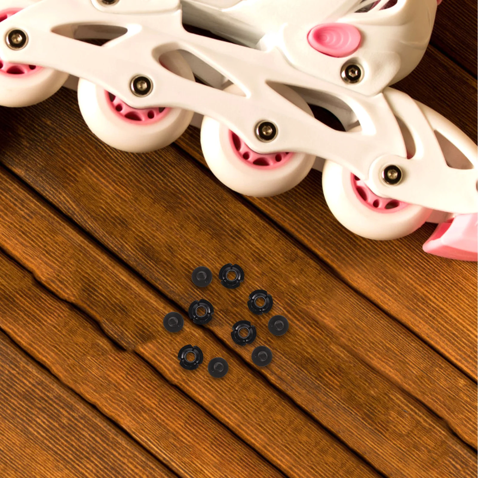 

6Set Roller Skate Buckles Screws Replacement Quick Repair Screws Energy Strap Accessories Skate Components Ski Binding Retainer