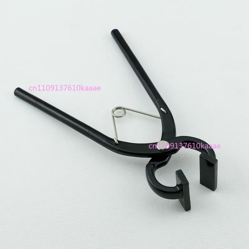 

Zipper Mounting Pliers, Stainless Steel Mouth Gold Clip DIY Leather Leather Goods Frame Pliers, Leather Pliers, Elbow Pliers