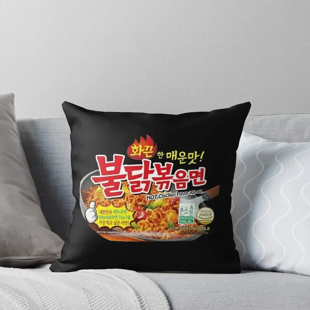 

Samyang Spicy Noodles Throw Pillow Decorative Cushions For Luxury Sofa Decorative Cushion Cover Sofa Cushion Cover pillow