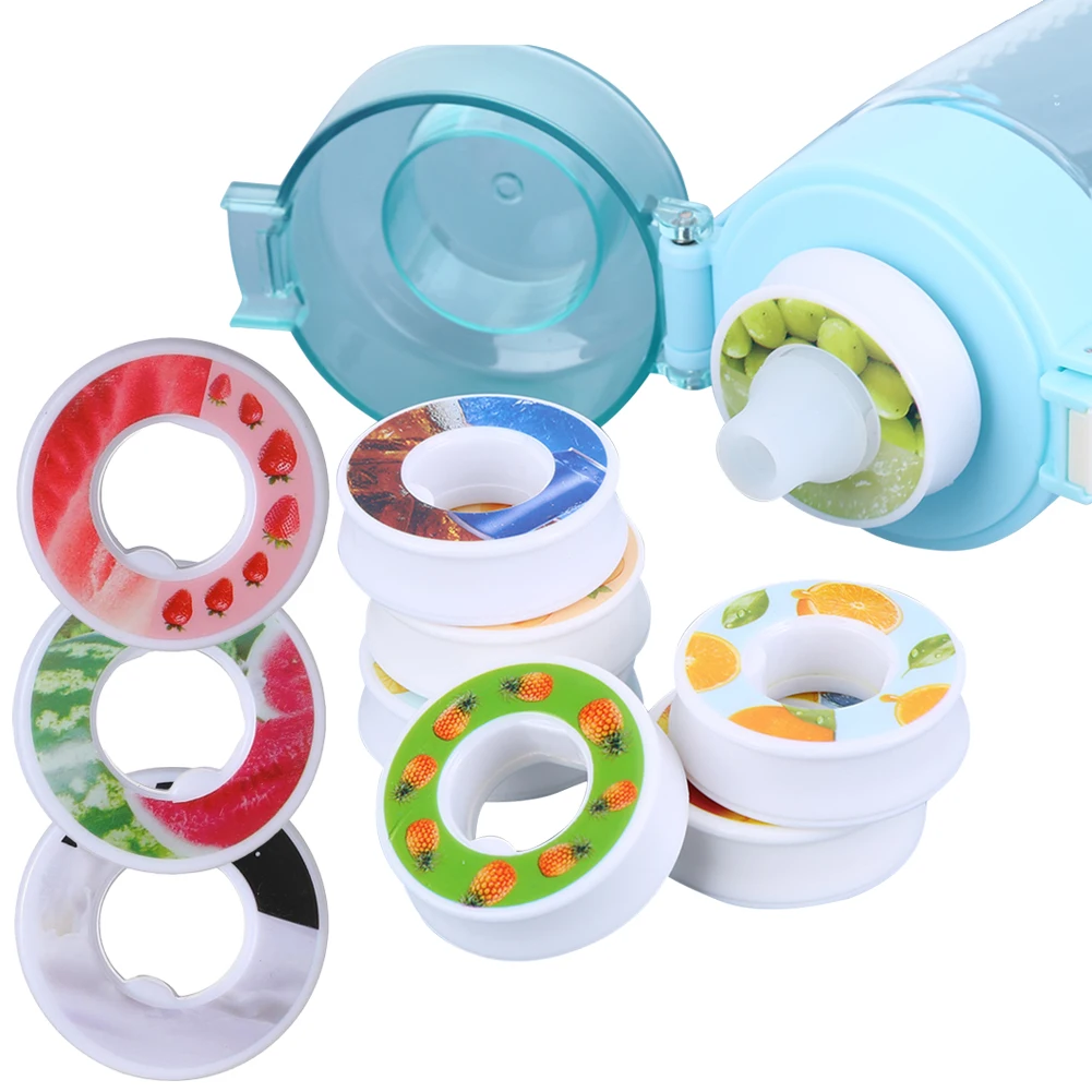 

10 шт., стручки со вкусом бутылки с водой, арбуз, персик, лимон, различные вкусовые упаковки, стручки с фруктовым ароматом, стручки с воздушным вкусом для бутылок с водой