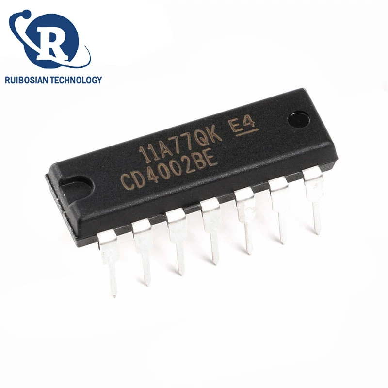 10PCS CD4002BE CD4002 4002 DIP-14  Logic gates