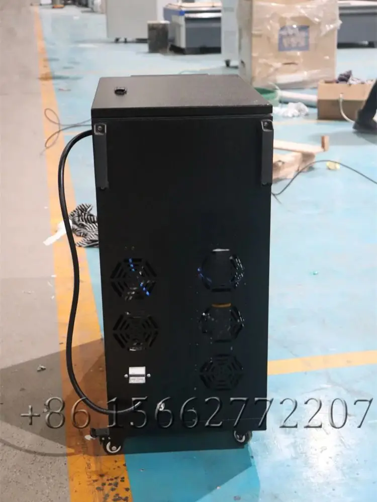 Portable 100W Laser Cleaning Machine Air-Cooled Pulse Laser Cleaner Multifunctional Cleaning Rubber Acrylic Retail Industries