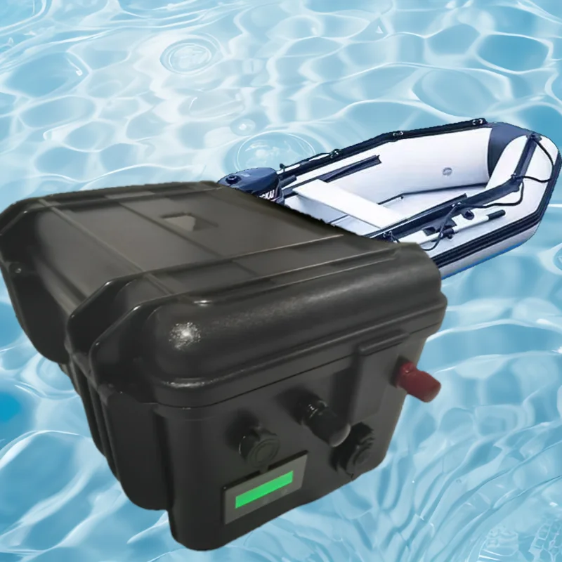 IP67 Waterproof 24V LiFePO4 Battery 50Ah 60Ah 80Ah 100Ah 120Ah 150Ah, Deep Cycle Lithium Battery with BMS & 10A Charger, Perfect