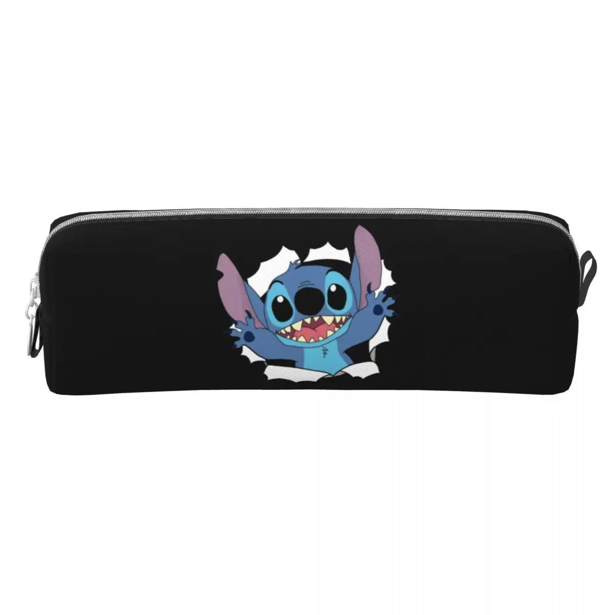 Imagem -02 - Anime Cartoon Pencil Bolsa para Meninos e Meninas Ponto Personalizado Anjo Caixa Acessórios Escolares