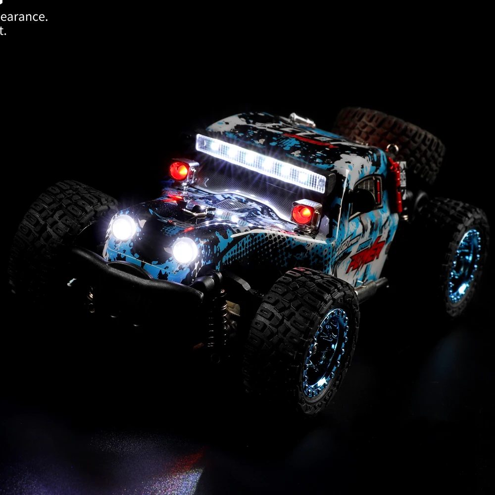 

CD 1:28 Scale 4WD RC Off-Road Drift Car, 2.4GHz 25km/h Alloy RTR Rechargeable Electric Racing Rock Crawler Buggy Toy Gift for Ki