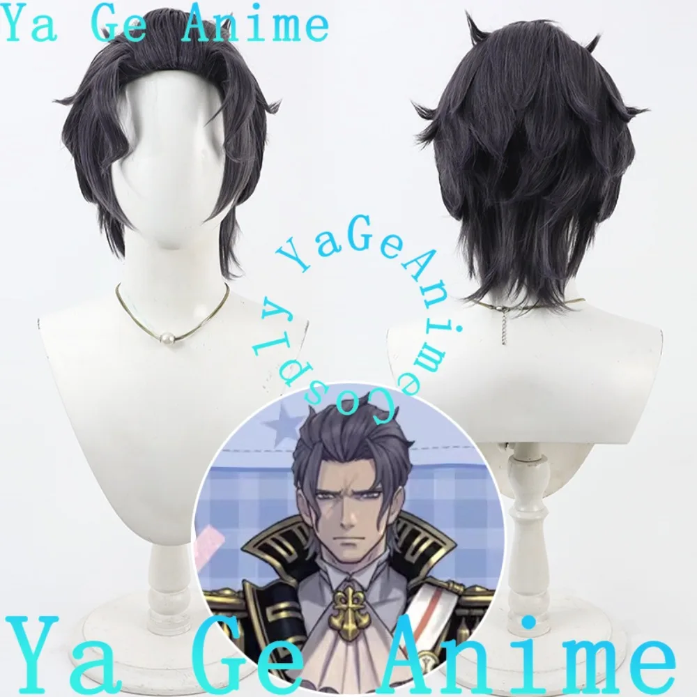 

Ya Ge аниме The Great Ace Attorney Chronicles Barok Van Zieks косплей парик аниме игры Хэллоуин термостойкие волосы