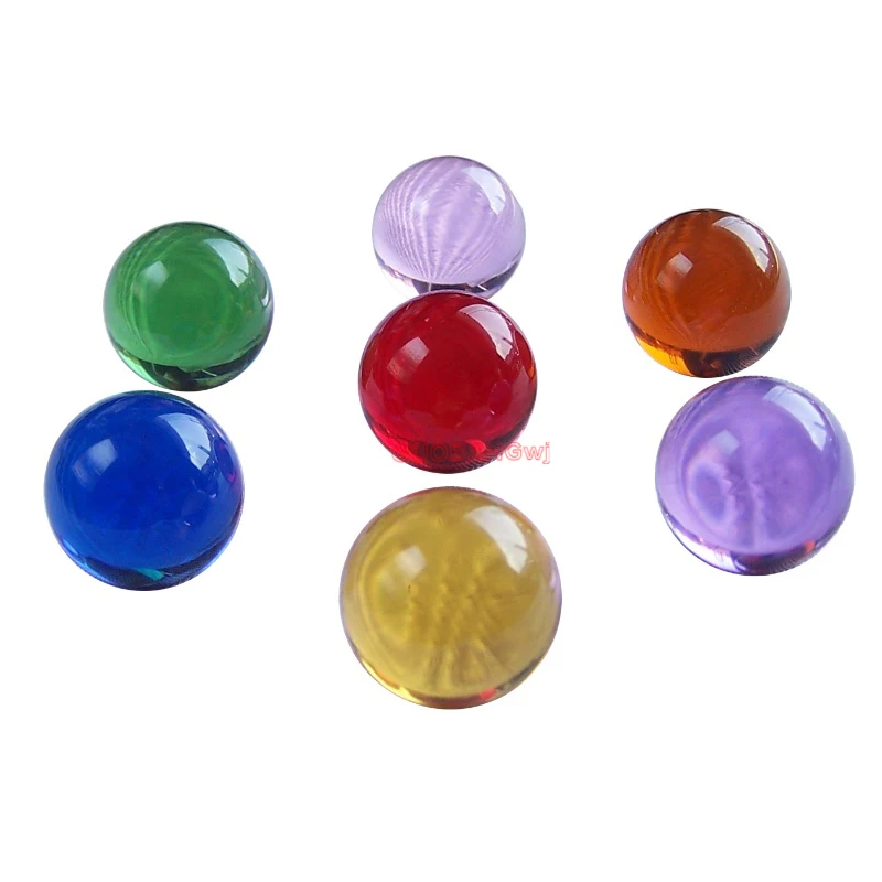 

1Pcs 16mm Mini Natural Crystal Ball Decor|Transparent Glass Marble Artwork|Creative Desktop accessory Prop|Smooth Craft Gift
