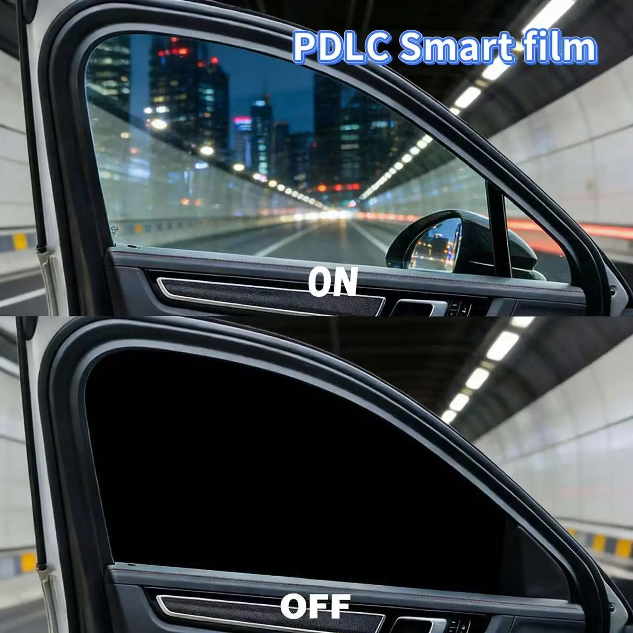 Electric Tint Film Car Window Windshield Pdlc Film Smart Glass Window for Cars