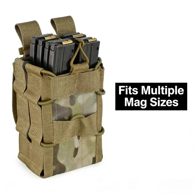 

Тактический подсумок для магазинов Molle из нейлона для страйкбола, держатель для магазинов, аксессуар для охоты, разноцветное крепление для CS Wargame Sports