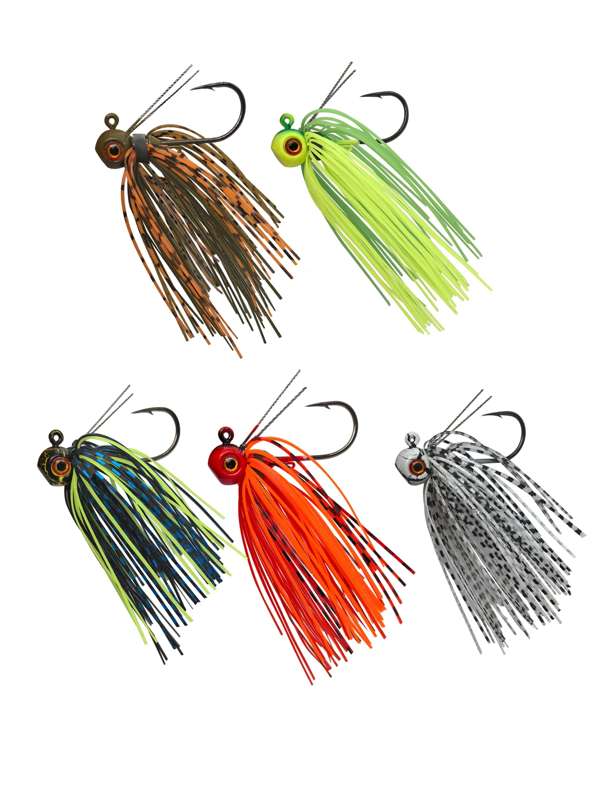 Mycena 9G Jig Weedless Jig Bass Jig Chatter Bait Angelköder Chatterbait Wobbler für Bass-Angelzubehör – Detail 1