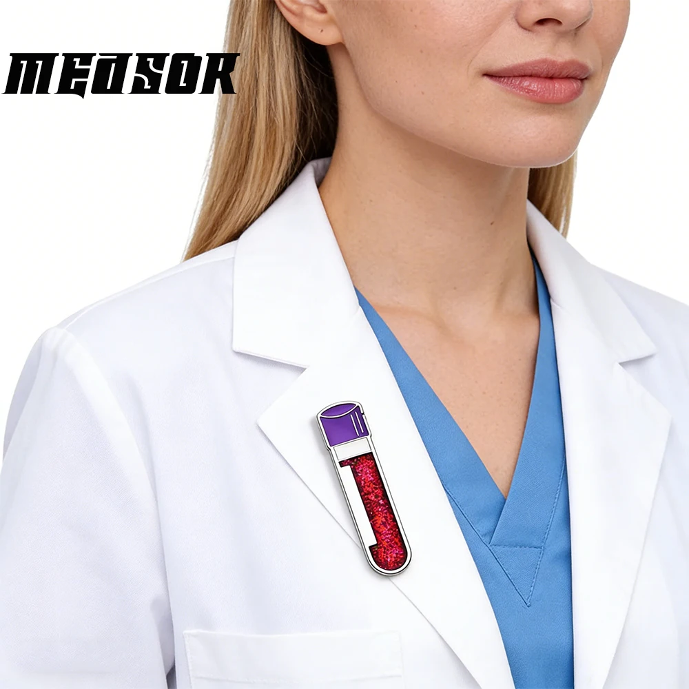 

Medsor Creative Chemical Hazard Pins Warning Sign Glazed Brooches Collar Badges Accessories For Hats Coats And Jewelry