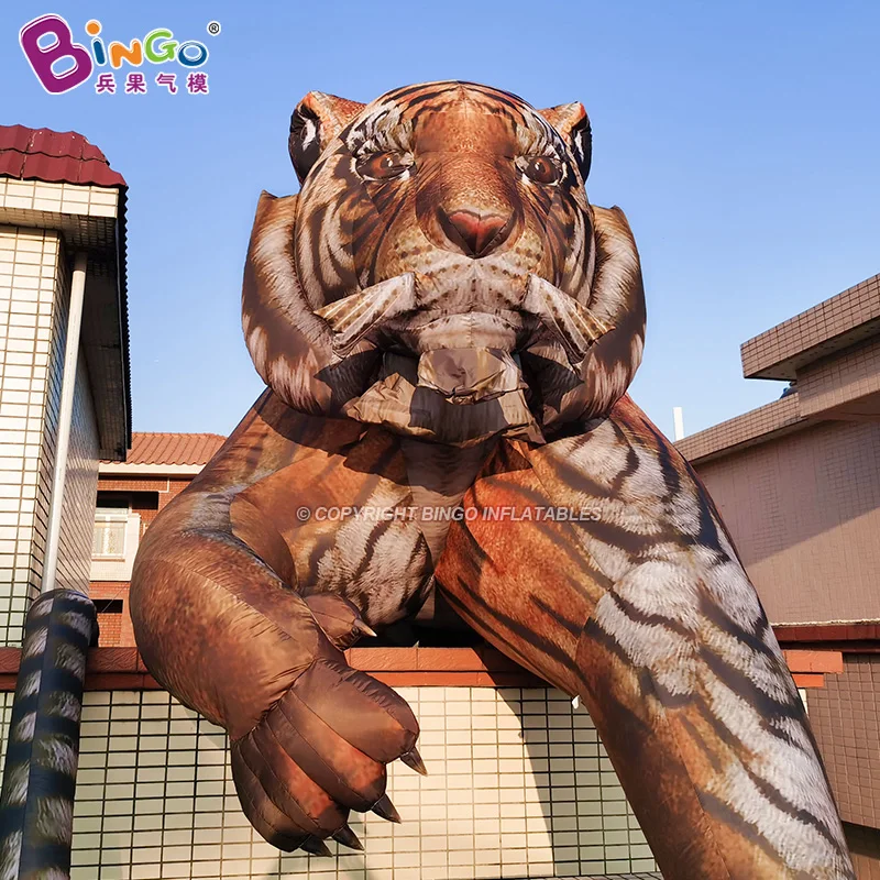 Inflatable Tiger Animal Model Free Shipping Outdoor Advertising Indoor Shopping Mall Party Activities Available