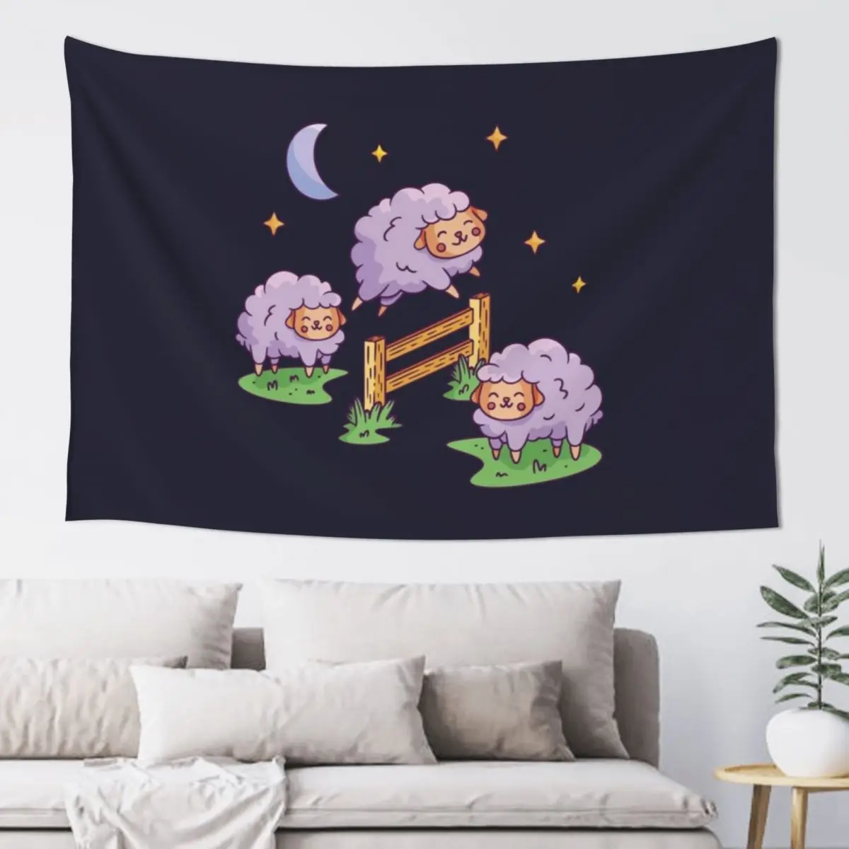 

counting sheep Tapestry Wall Coverings Decorative Wall Mural Things To Decorate The Room Mushroom Tapestry