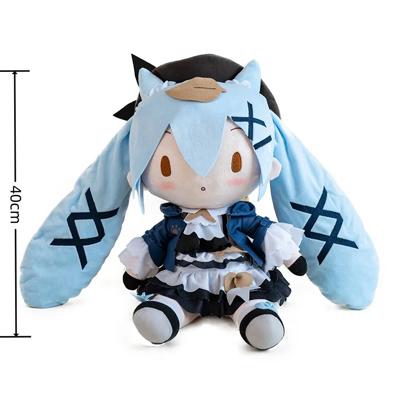Śliczne Miku Fufu Pluszowe zabawki Preciality Collection Anime SEGA Hatsune Miku Kawaii Wypchane lalki Prezenty urodzinowe dla dzieci Dziewczynki