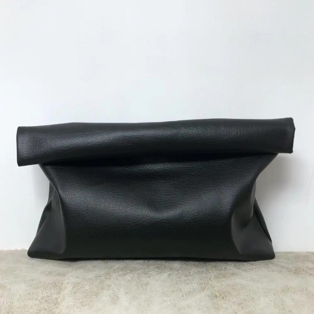 Practical Soft PU Leather Women Clutch Bag Large Capacity Solid Color Envelope Bag Trend Design Evening Bags Office Commutes