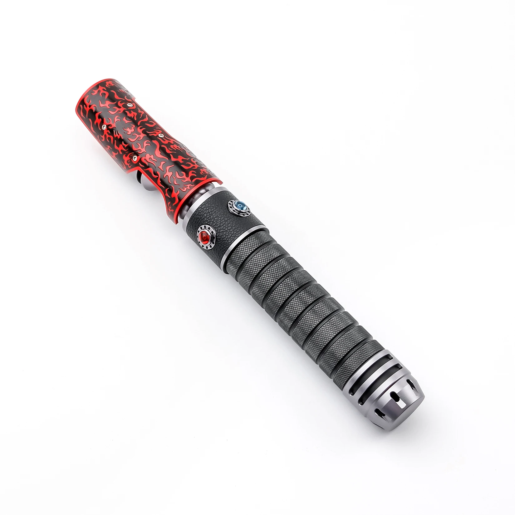 TXQSTUDIO Relic Hunter RGB Neopixel sabre Laser poignée en métal Bluetooth pour épée Laser de duel balançoire lisse pour jouet de Cosplay adulte