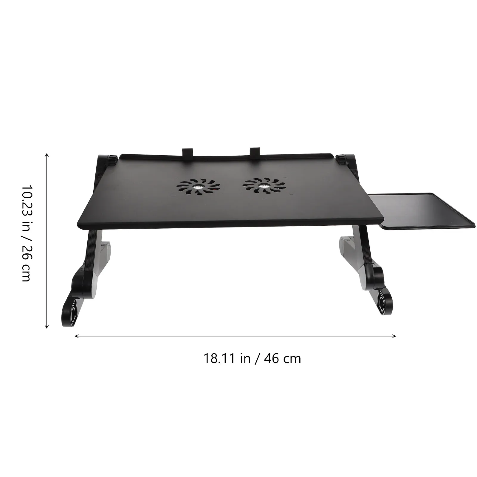 Aluminium Alloy Laptop Rack Foldable Adjustable Computer Stand Cooling Laptop Holder Desktop Elevating Holder for Gaming Video
