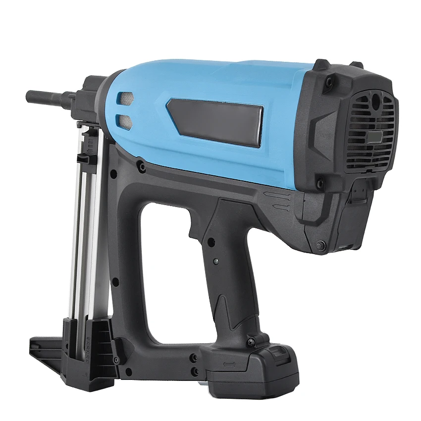 GSN50 ไฟฟ้าเล็บปืนประตูและWindowsคอนกรีตNailerไร้สายกรอบStaple Gun Lน้ำหนักแบบพกพาพลาสติกกรณี