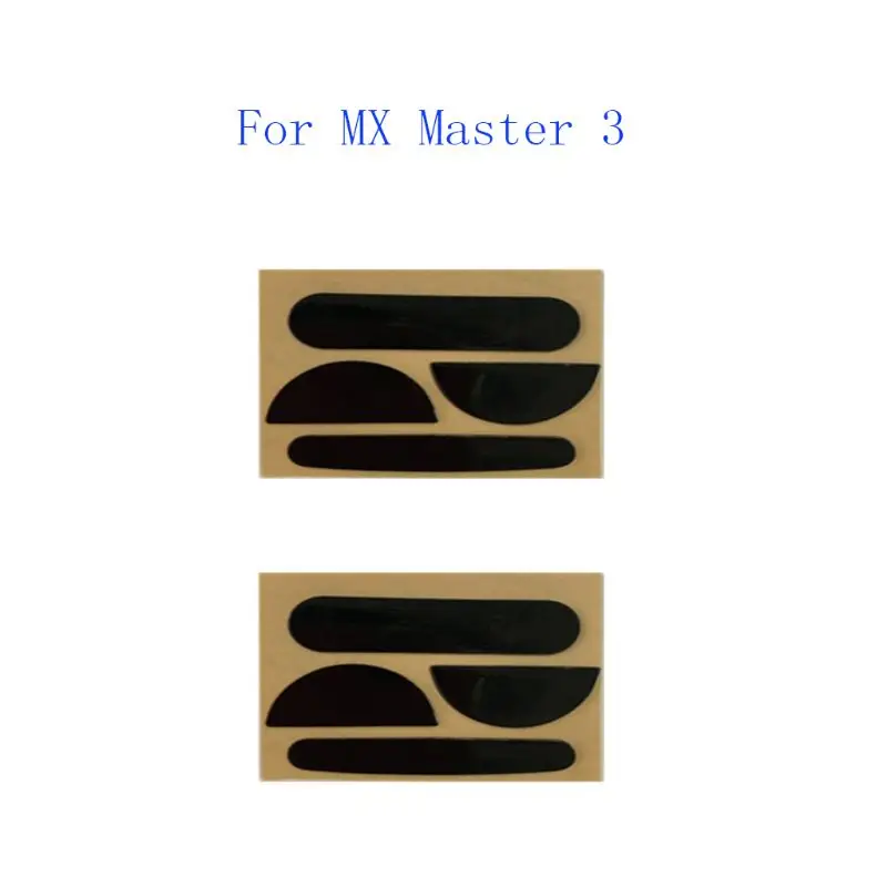 2 Set Stiker Lengkungan Tepi Skate Kaki Mouse untuk Mouse Logitech MX Master 2 S/3