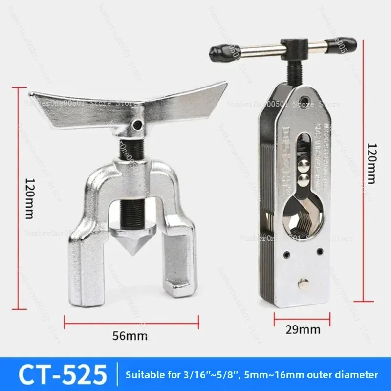 Multifunctional Pipe Expander Reamer CT-526 CT-525 Air Conditioning Copper Tube Flaring Device Refrigeration Tools