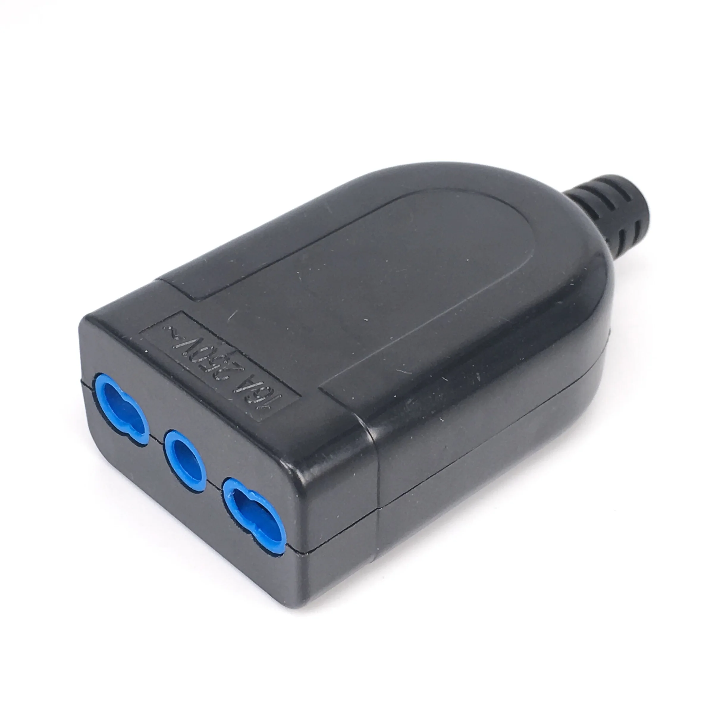 Italian standard 10A 16A small Italian power plug male socket female socket 3 round pin Converter Adaptor detachable Italy plug
