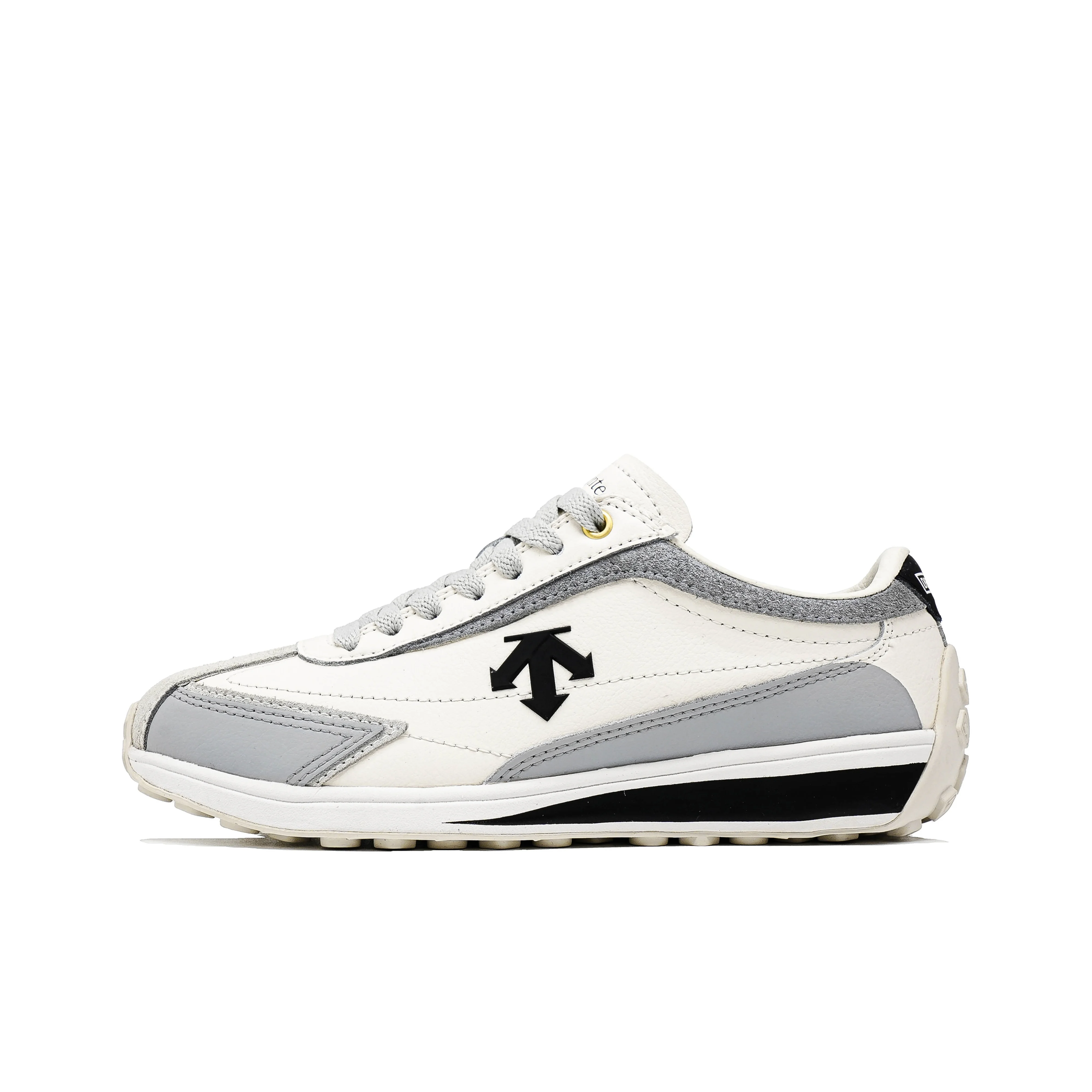 DESCENTE Cron Racer Rebound Low top Casual Shoes Unisex Black White SP123LCR18-BKWH(Team1203-)