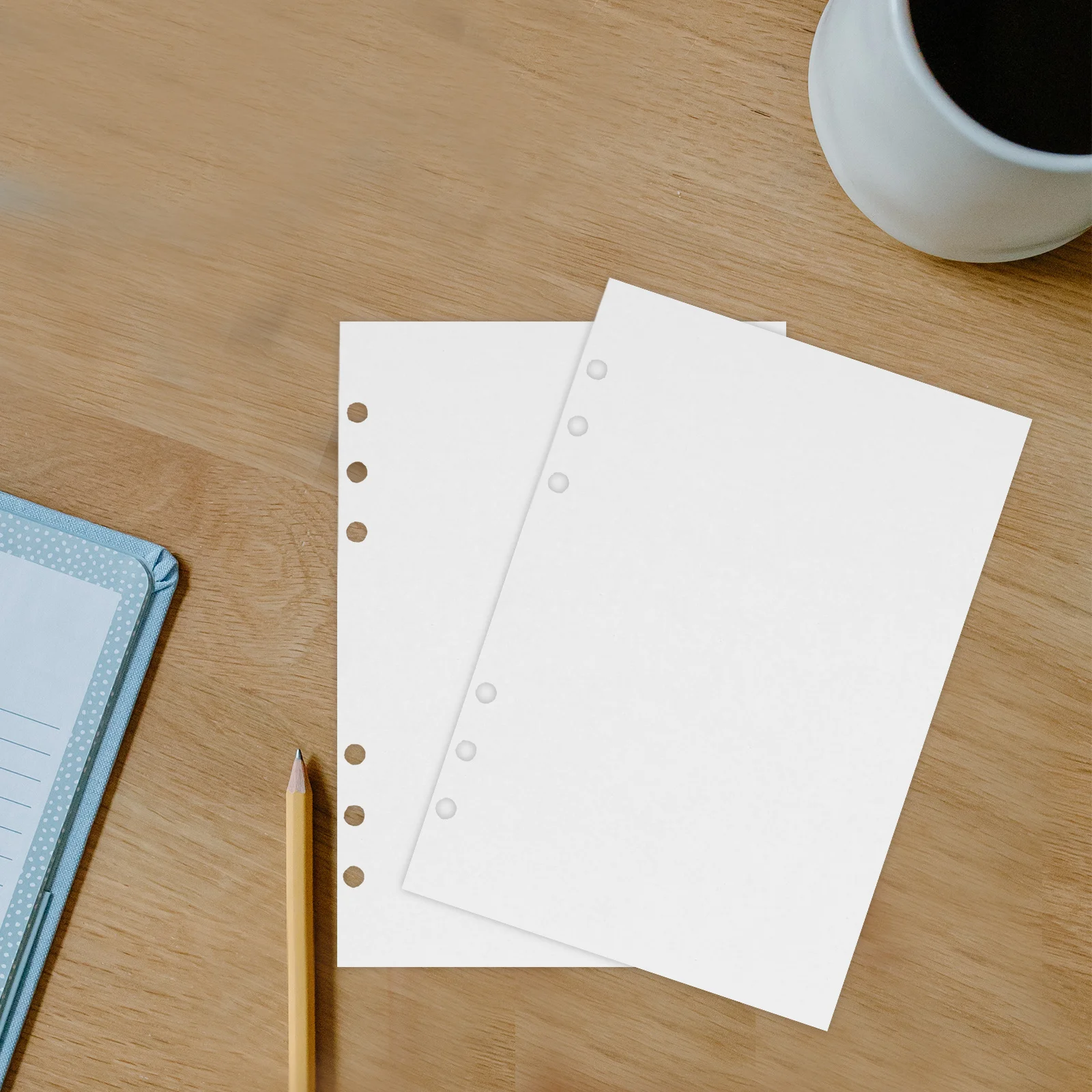 180 قطعة A5 إعادة الملء الأبيض فضفاض ورقة ورقة إدراج ل مجلة الموثق مخطط المنظم منقط شبكة اليد دفتر