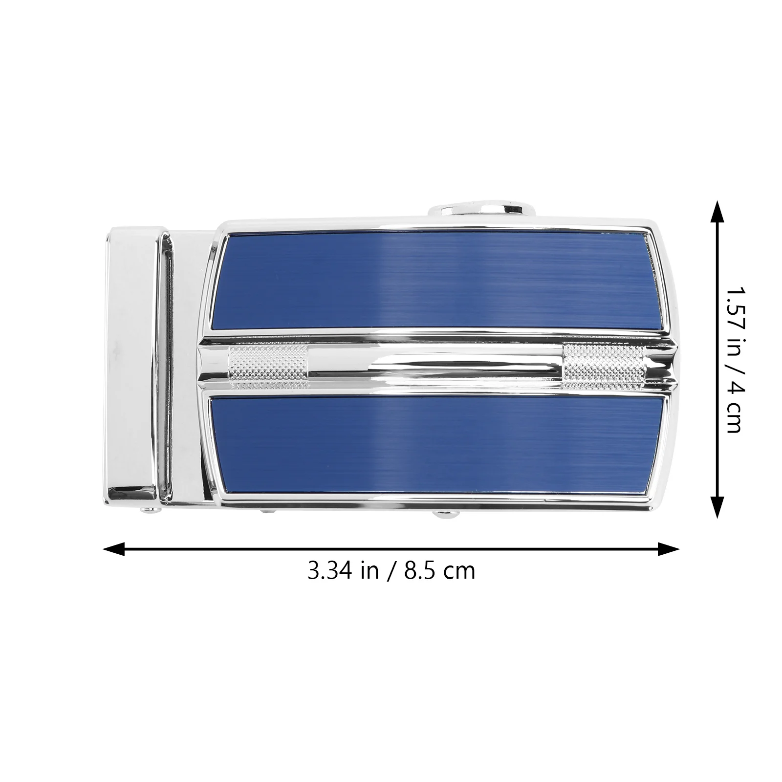 1 قطعة مشبك حزام سبائك الزنك دائم سطح أملس التصميم الكلاسيكي السحابة التلقائية للرجال الجينز حزام الإكسسوارات #6