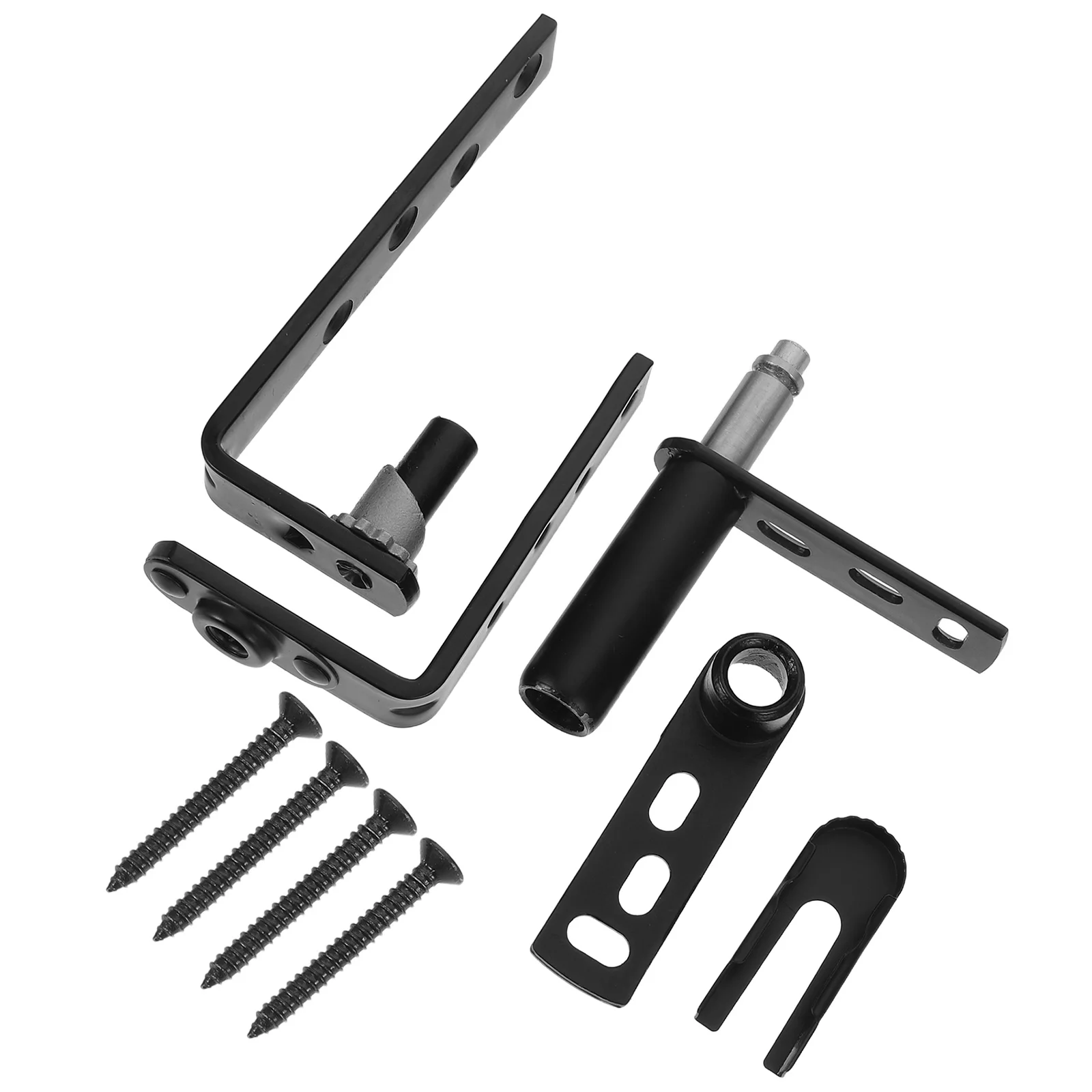 

1 Set Self-Closing Door Hinges Stainless Steel Heavy Duty Gravity Swinging Hinge Hardware Auto Close Pivot For Commercial Home