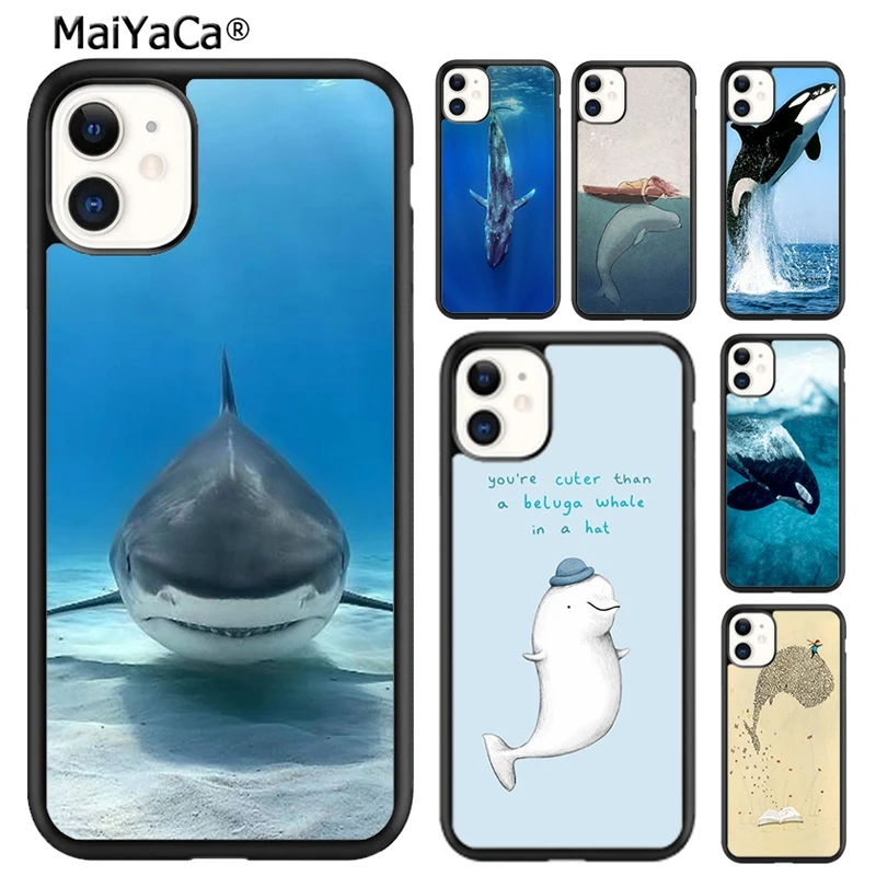 MaiYaCa Blue Whale Ocean SE2020a Incredible Phone Case For iPhone 16 15 SE2020 6s 7 8 plus 11 12 mini 13 14 pro max  coque