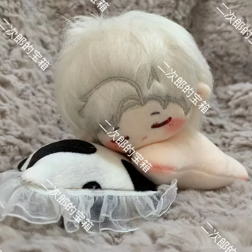 "Amor y espacio profundo" Li Shen, Shen Xinghui, Qi Yu, Qin Che, muñeca de algodón con posición para dormir de 10cm, regalo para bebé desnudo sin ropa