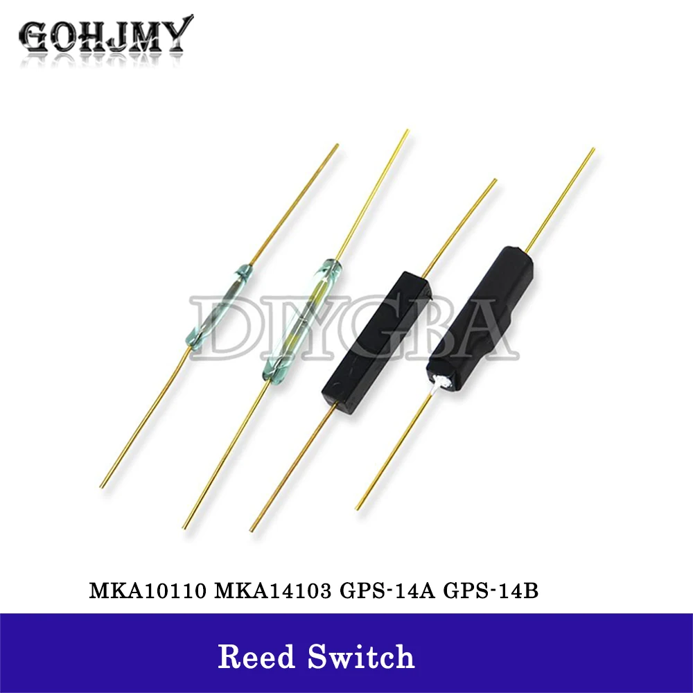 5PCS Reed Switch MKA14103 MKA10110 GPS-14B GPS-14A GPS-11A GPS-16A Anti-Vibration Damage Magnetic Switch