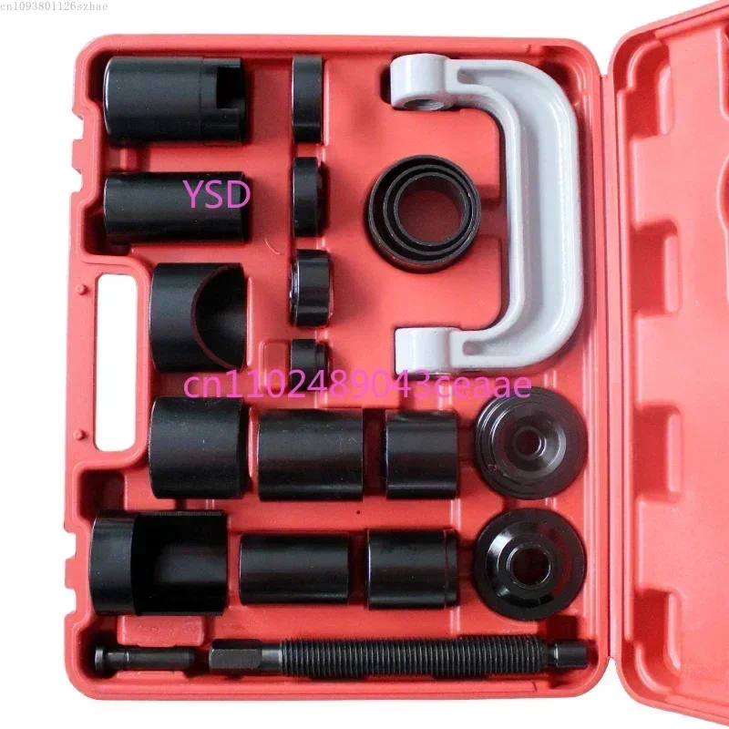 21 Pcs/Set Ball Joint Press Kit Carbon-steel Auto Repair Remover Install Adapter Tools for Garage Automobile Repair Shop