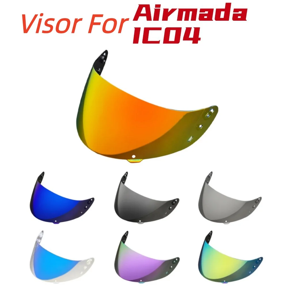 Visor For ICON Airframe pro Airform Airmada IC04 Motorcycle Helmet Visor Windproof Face Shield Clear Vision High-Quality UV Cut