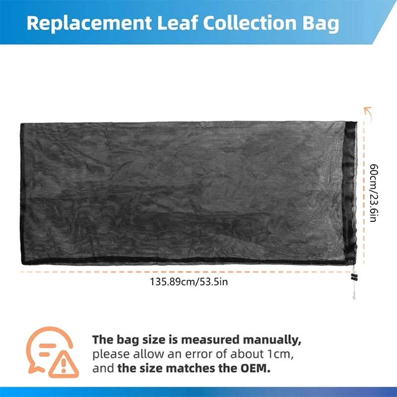 Reusable Tractor Leaf Bag Collection Systems Leaf Bag Electric Shredders Drawstring Bag Leaf Shredders Collection Bag Dropship