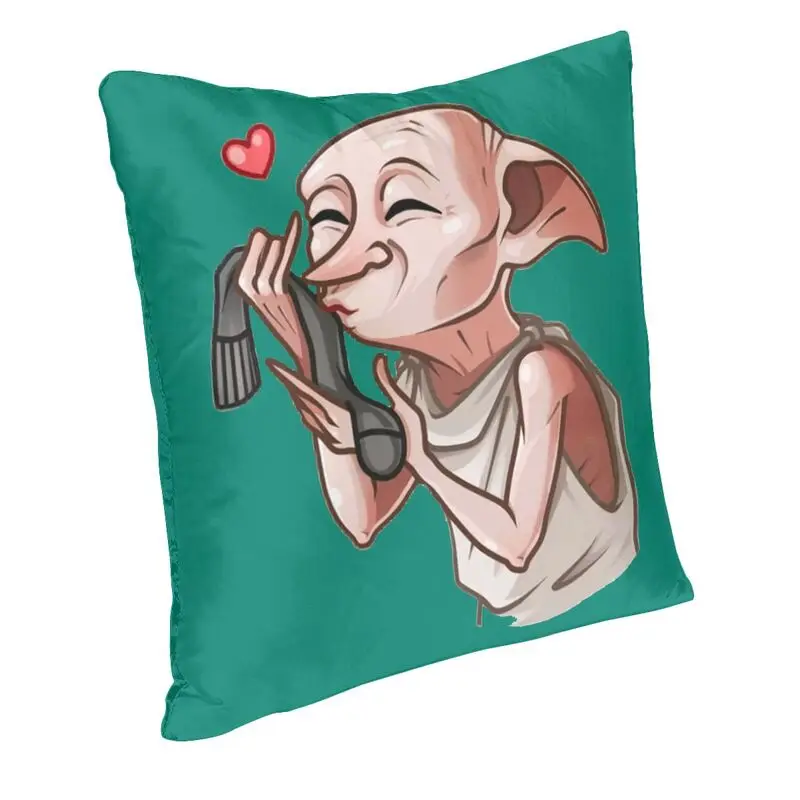 Nordic Style Dobby Meme Cushion Covers 40x40 Soft Halloween Magic Movie Pillow Case for Car Pillowcase Living Room Decoration