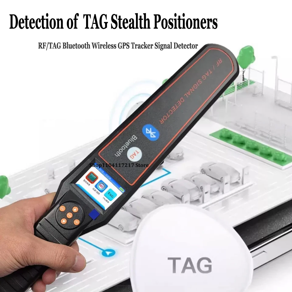

DS828 Portable RF/GPS Tracker Detector 50Mhz-6Ghz 3-20M Bluetooth Find bug/gsm/wifi Signal Detector Spying Gadget Device Scanner