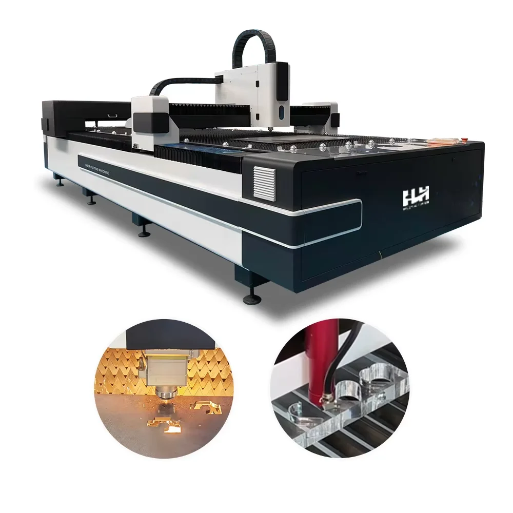 

Экономичный станок для лазерной резки с ЧПУ (CO2 и оптоволоконный) для листового металла, дерева и неметаллических материалов с ИИ-поддержкой, водяным охлаждением, высокой производительностью