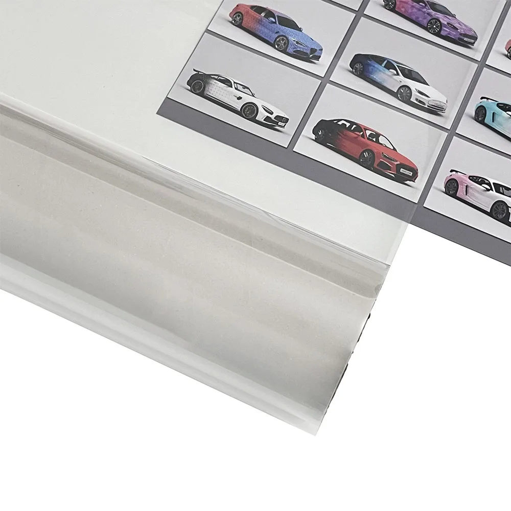 30*200 cm Auto Koplamp Tint Mistlamp Achterlicht Waterdichte Stickers Auto Mistlamp Achterlicht Rook Zwart Achterlicht stickers - afbeelding 1