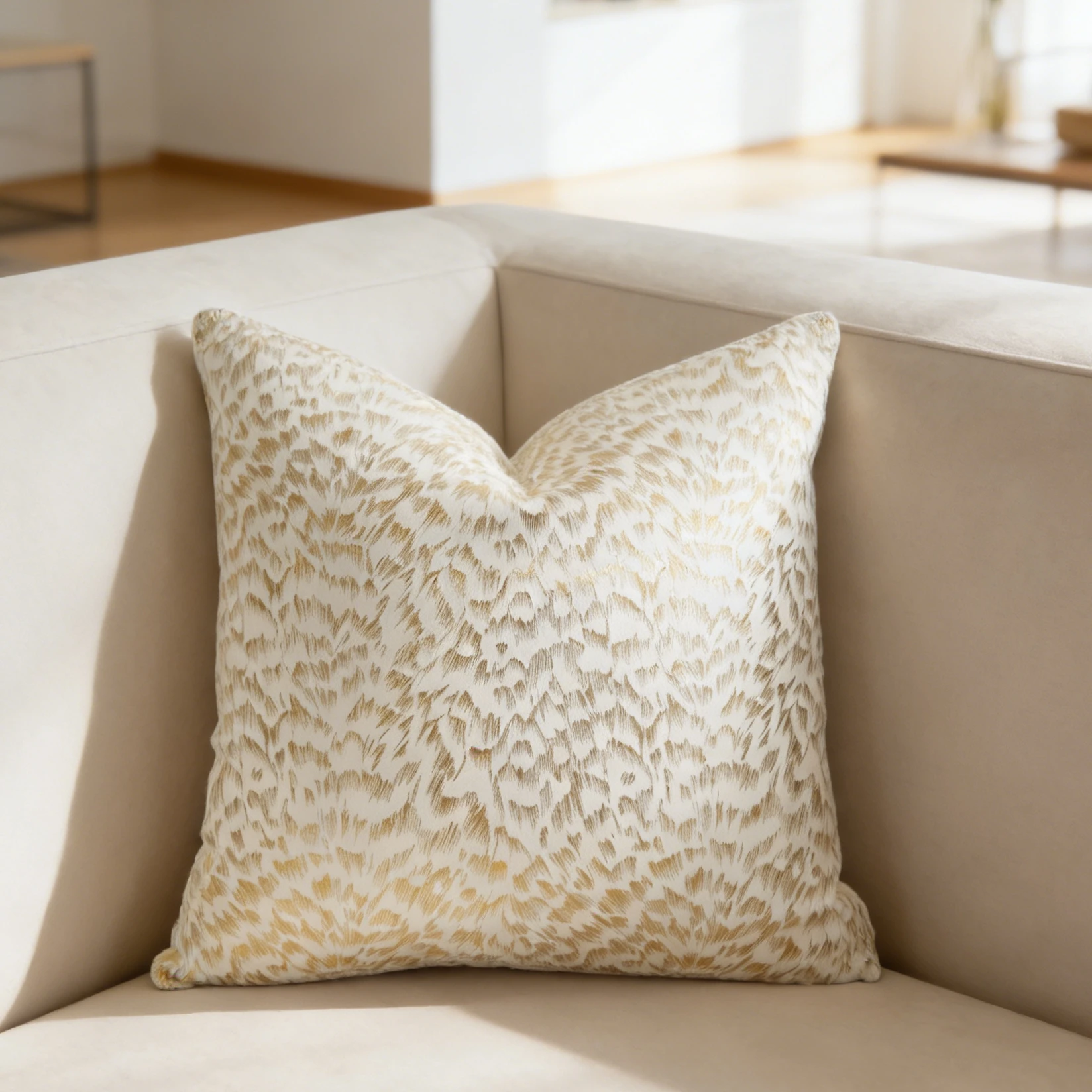 1pc Gold Foil Velvet Pillowcase 45*45cm Room Decor Throw Pillow Cover for Sofa Living Room Bedroom Decorative Cushion Cover