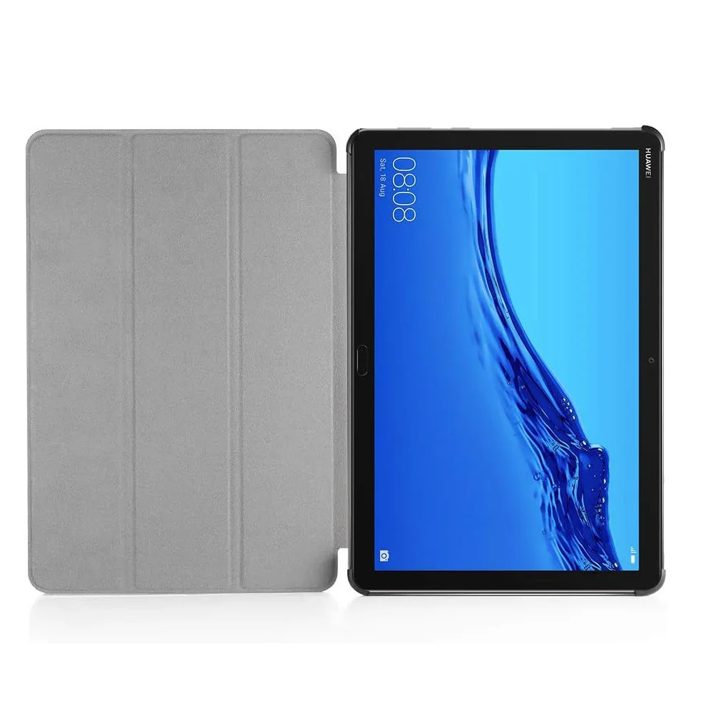

Для Huawei MediaPad M3 Lite 10,1 дюйма BAH-W09 BAH-L09 BAH-AL00, чехол для планшета, кронштейн, откидная подставка, кожаный чехол