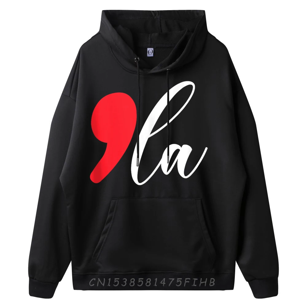 Kamala Harris 2025 President Comma Hoodies Funky O Neck Gift Long Sleeve Mens Hoodies Outdoor Hoodies