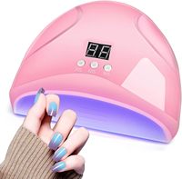 YIKOOLIN UV/LED Nail Lamp Gel Polish Dryer With 3 Timer Settings Large LCD Screen Acrylic Gel Curing Light Manicure Timer