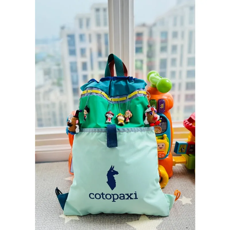 

New dopamine drawstring backpack for outdoor travel – lightweight, large-capacity, suitable for both men and women