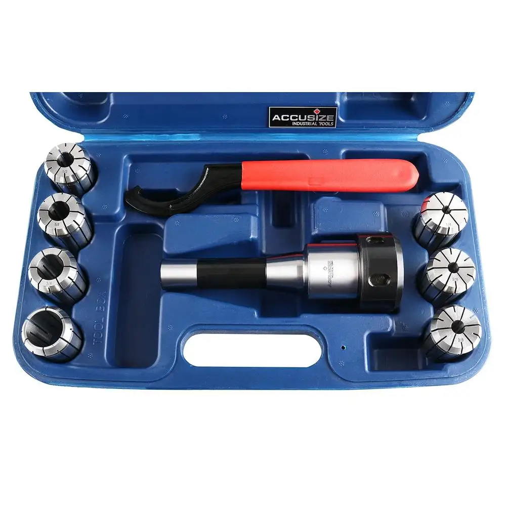 OZ25 R8 Collet Set 7 Buah Kunci Pas Pemegang Chuck Presisi