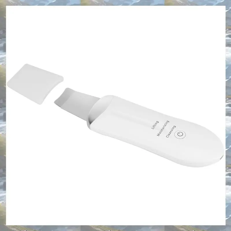 جهاز تجميل لتنظيف بشرة الوجه بالموجات فوق الصوتية، تنظيف عميق للوجه، مجرفة تقشير، جهاز العناية بالبشرة